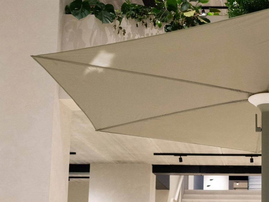 Parasol/Umbrella - Opening from the inside out and the top down