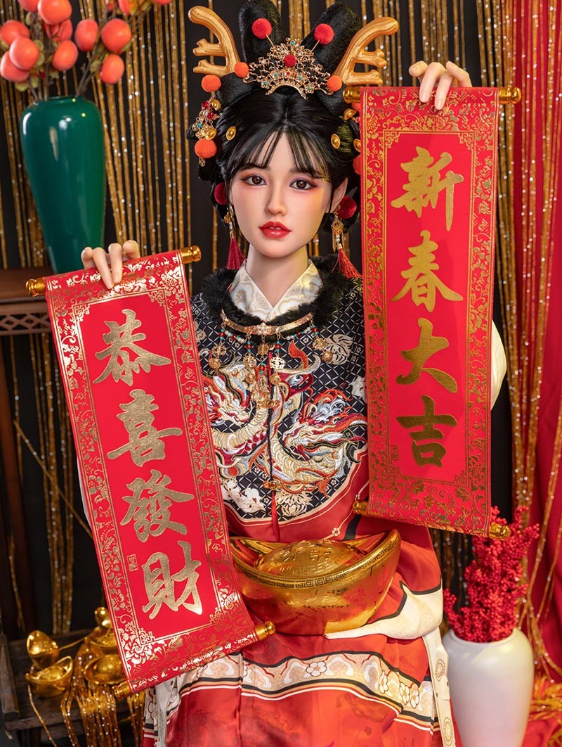 WUSHI - 169cm(5피트6인치) C컵 아시아 축제 섹스 인형